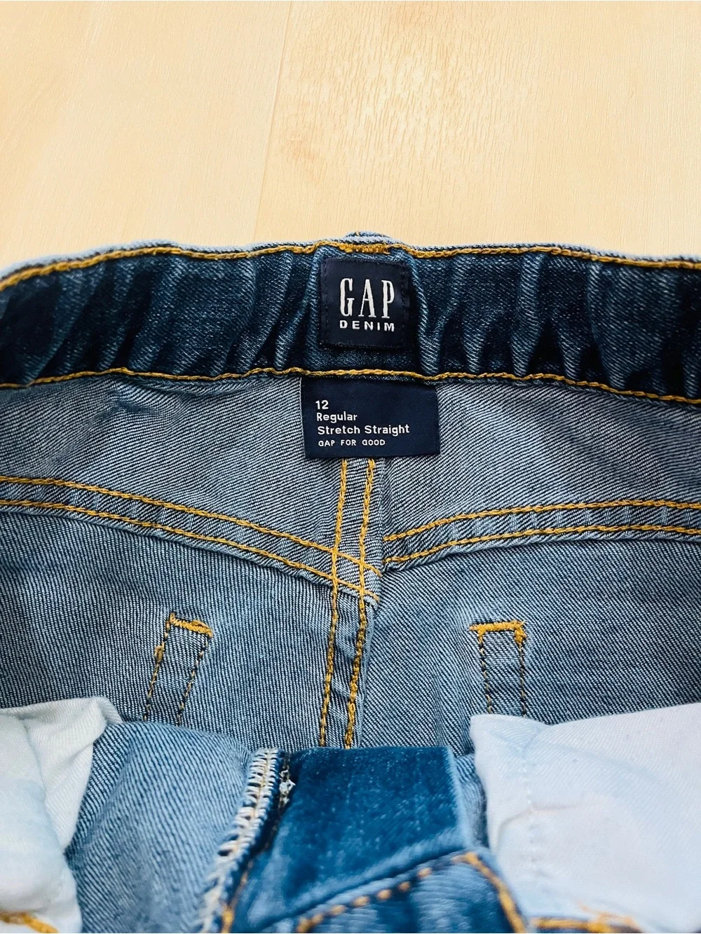 GapKids 12 Regular Stretch Straight Jeans
